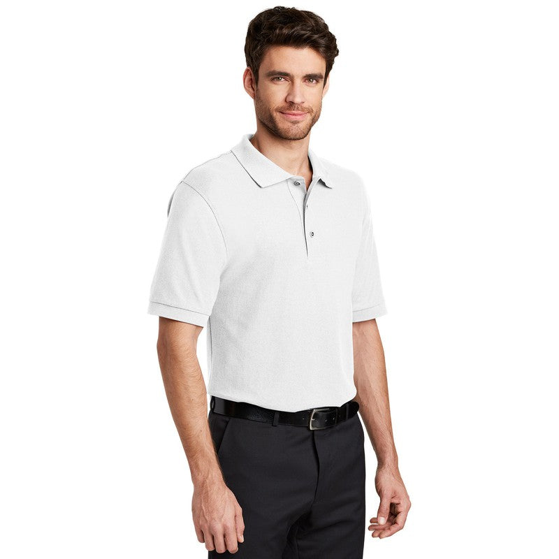 Port Authority® Silk Touch™ Polo-White