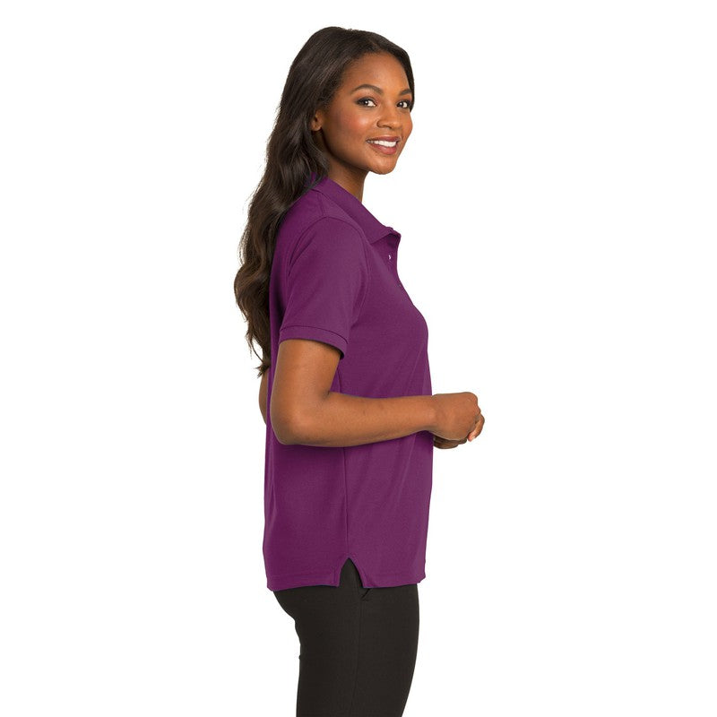 Port Authority® Ladies Silk Touch™ Polo-Deep Berry
