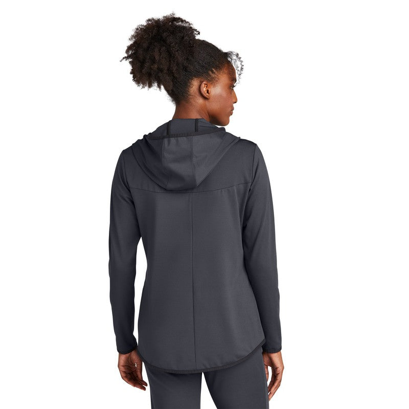 STRAYER Sport-Tek® Ladies Circuit Hooded Full-Zip - Graphite