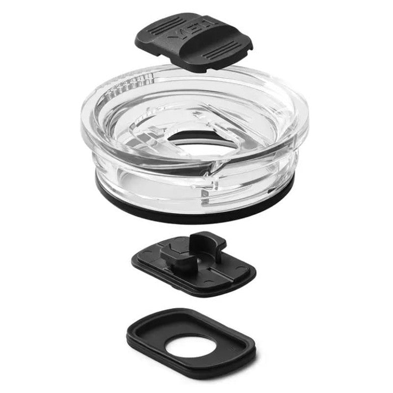 JWMI YETI RAMBLER 20 OZ TRAVEL MUG WITH STRONGHOLD LID - BLACK