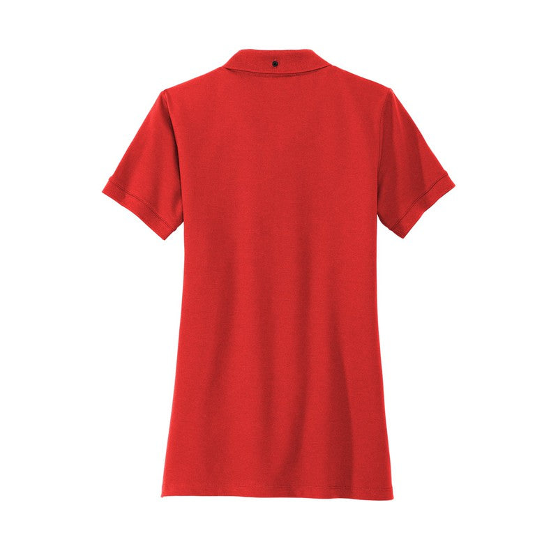 STRAYER MERCER+METTLE™ Women’s Stretch Heavyweight Pique Polo - Apple Red