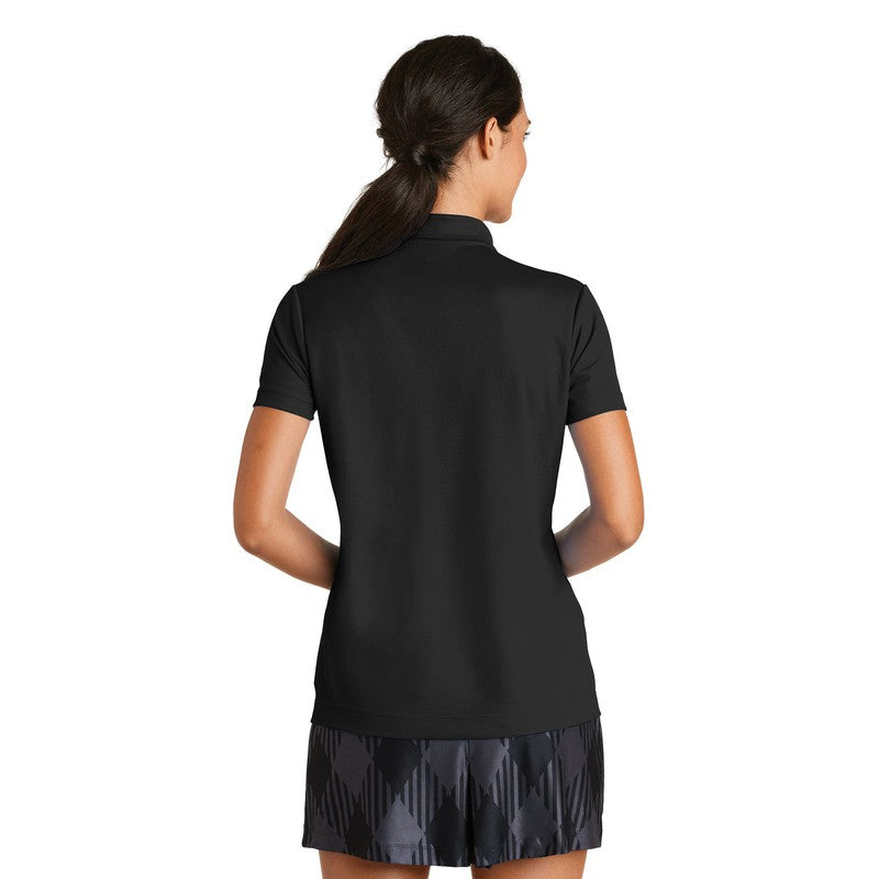 Nike Ladies Dri-FIT Micro Pique Polo-Black