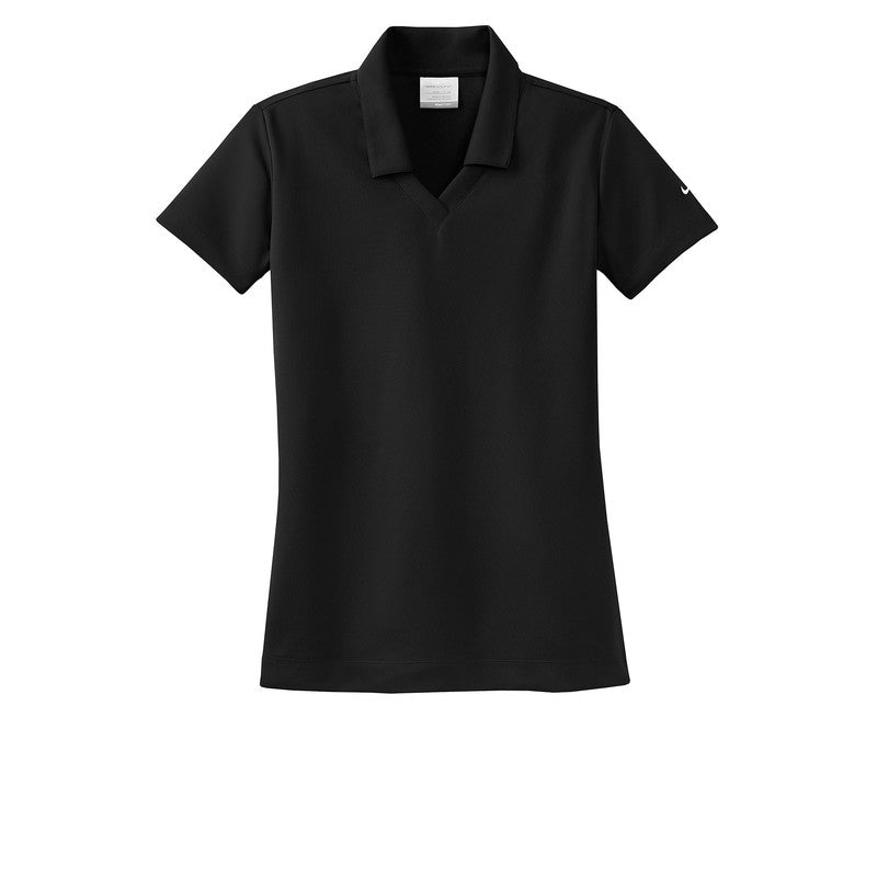 Nike Ladies Dri-FIT Micro Pique Polo-Black