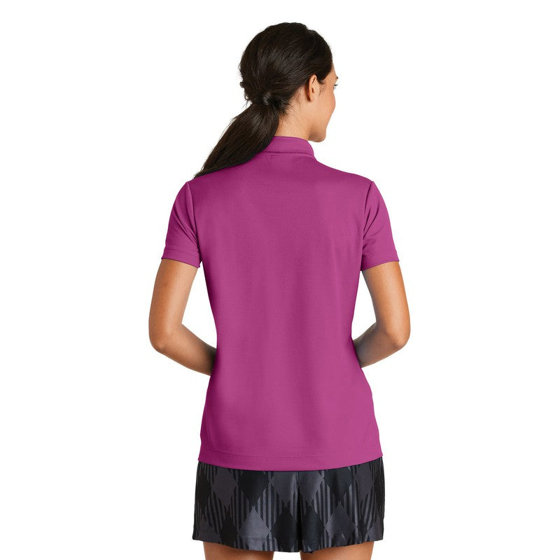 Nike Ladies Dri-FIT Micro Pique Polo-Fusion Pink