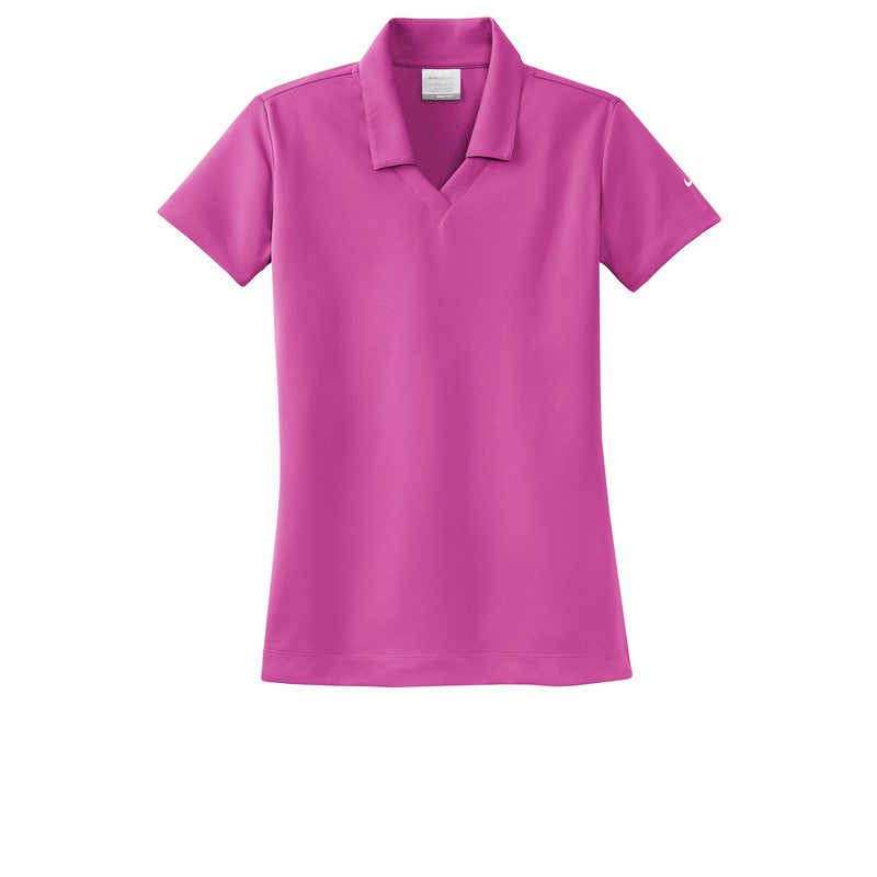 Nike Ladies Dri-FIT Micro Pique Polo-Fusion Pink