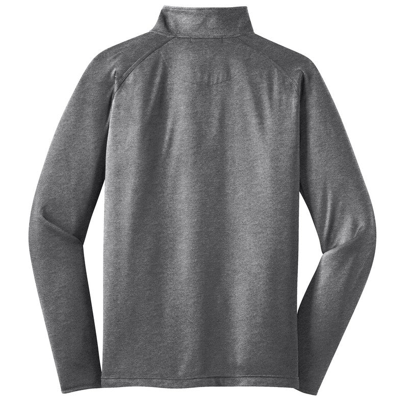 MEN'S Sport-Wick® Stretch 1/2-Zip Pullover CHARCOAL
