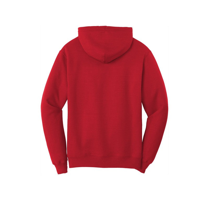 STRAYER Port & Company® Core Fleece Pullover Hooded Sweatshirt-Red