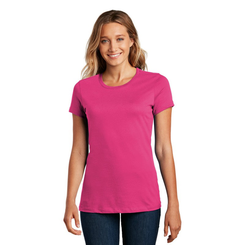 STRAYER District ® Women’s Perfect Weight ® Tee-Dark Fuchsia