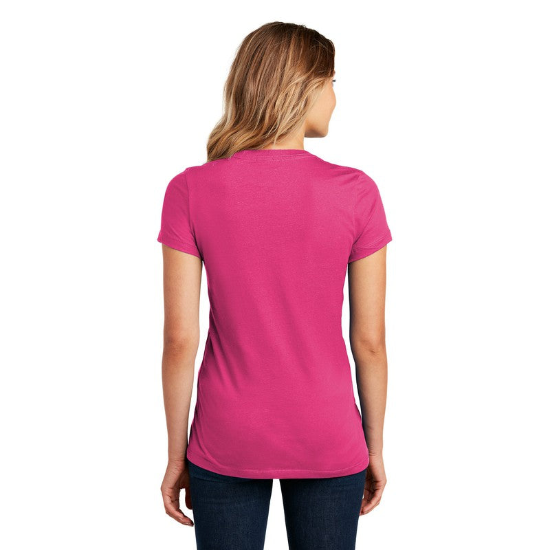 STRAYER District ® Women’s Perfect Weight ® Tee-Dark Fuchsia