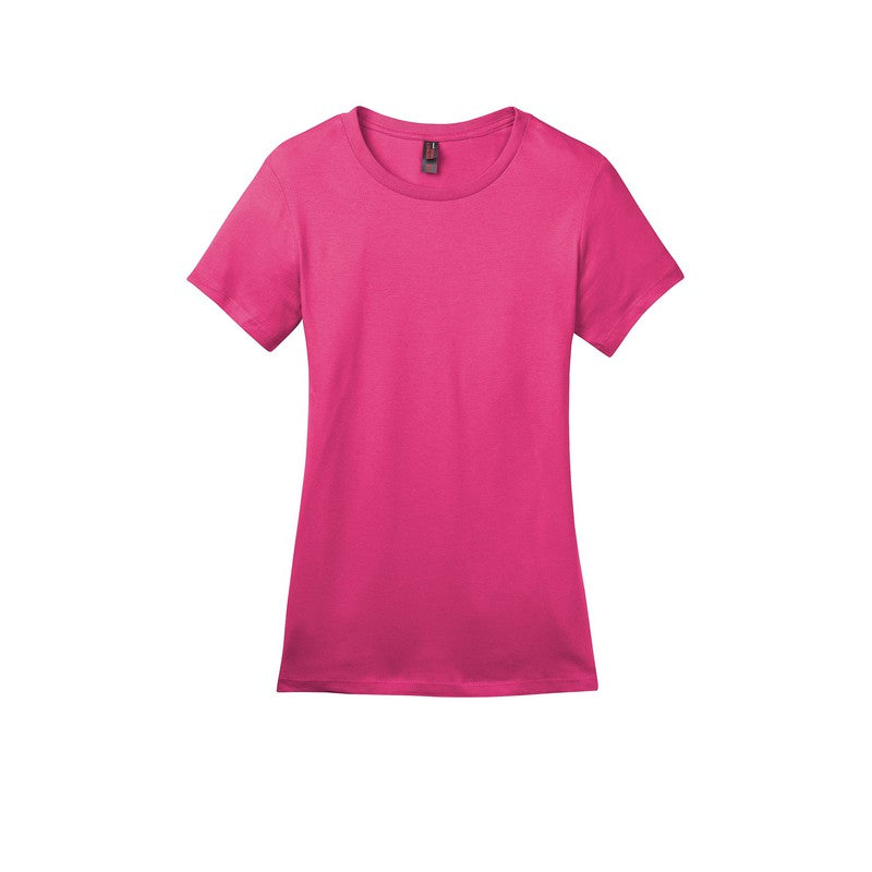 STRAYER District ® Women’s Perfect Weight ® Tee-Dark Fuchsia