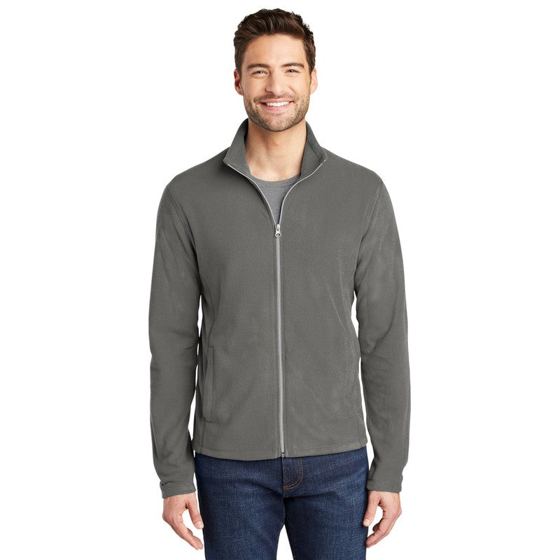STRAYER Men's Microfleece Jacket - Pearl Grey