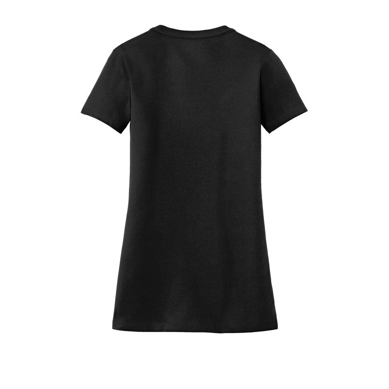 Ladies Heritage Blend V-Neck Tee BLACK