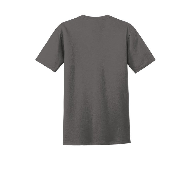 New Era® Heritage Blend Varsity Tee-Graphite/ Light Graphite Twist
