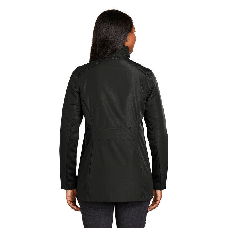 STRAYER Port Authority ® Ladies Collective Insulated Jacket-DEEP BLACK