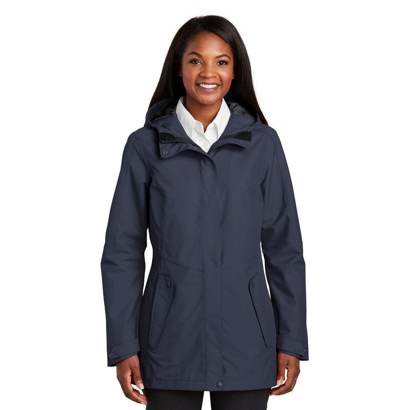 LADIES Port Authority ® Collective Outer Shell Jacket-RIVER BLUE
