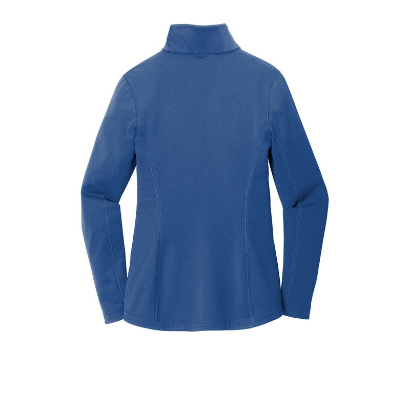 LADIES Port Authority ® Collective Smooth Fleece Jacket-NIGHT SKY BLUE