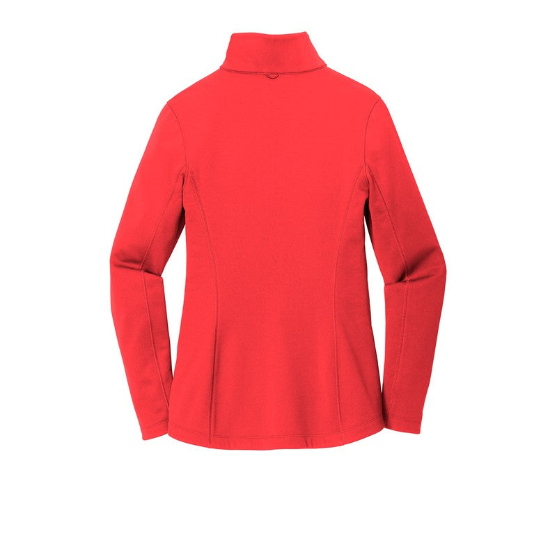 LADIES Port Authority ® Collective Smooth Fleece Jacket-RED PEPPER