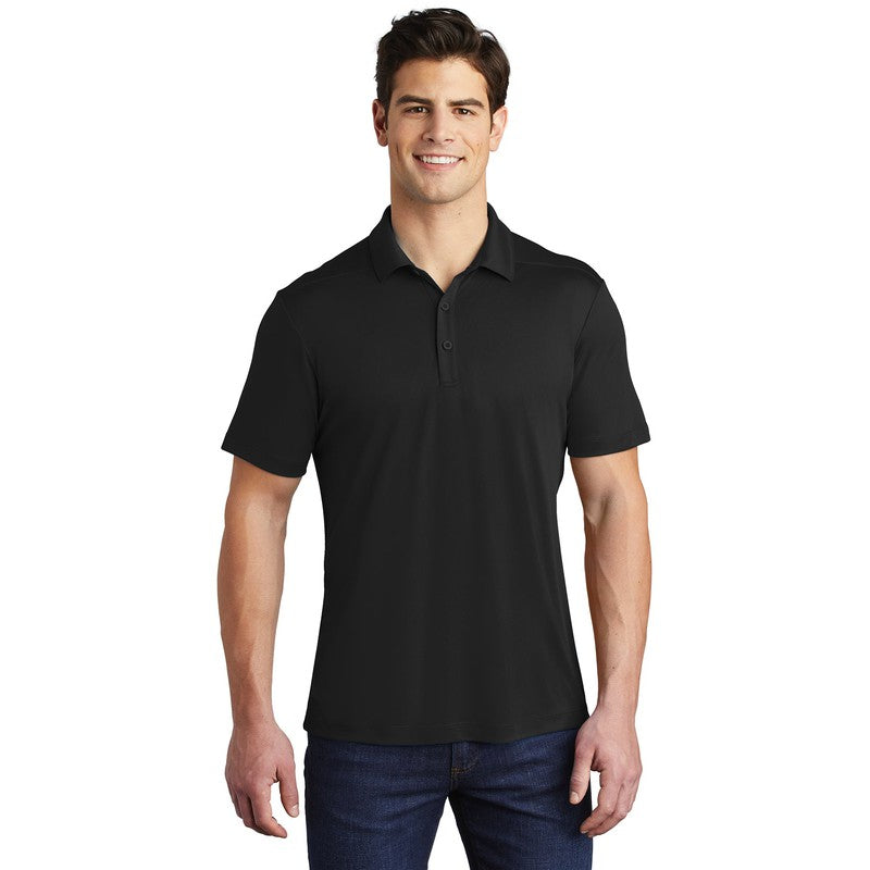 Sport-Tek ® Posi-UV™ Pro Polo-BLACK