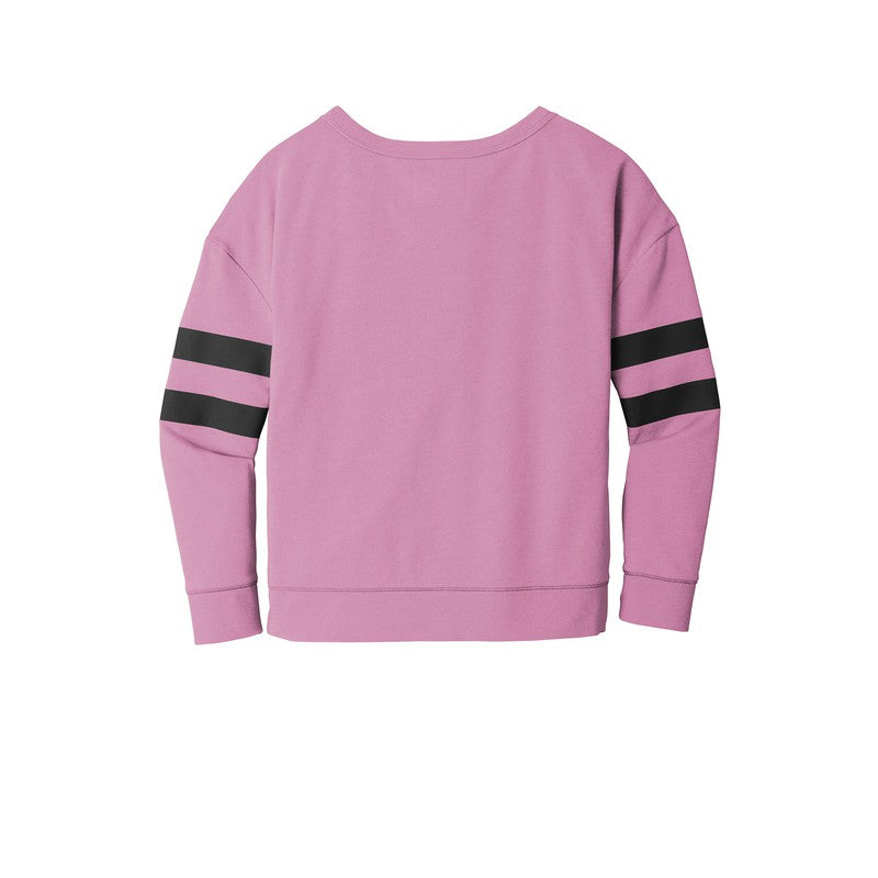 New Era Ladies Tri-Blend Fleece Varsity Crew