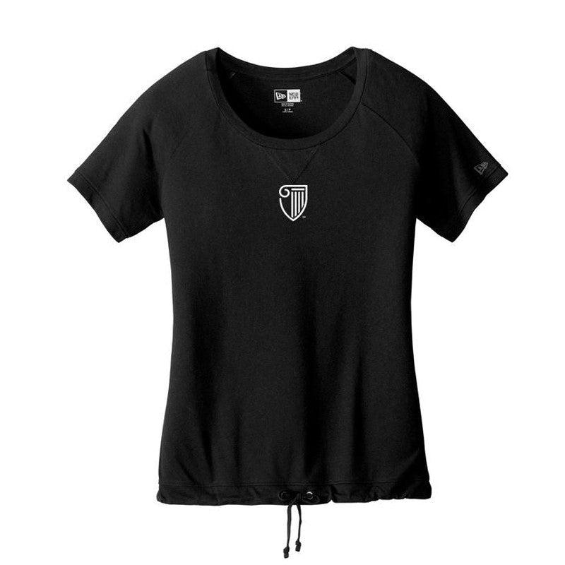 New Era Ladies Tri-Blend Performance Cinch Tee - Shadow Black