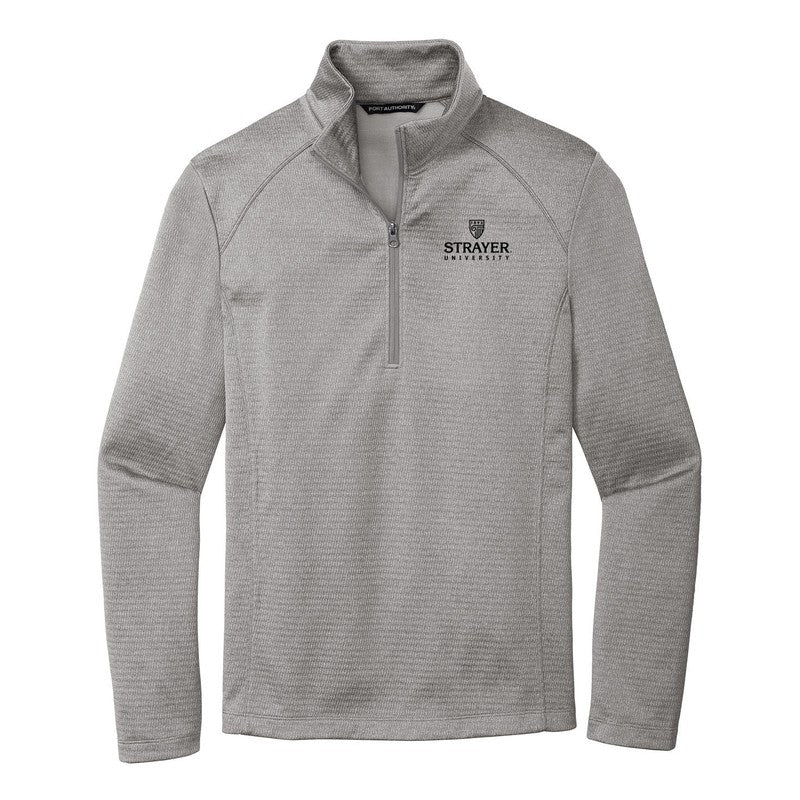 Port Authority Diamond Heather Fleece 1/4-Zip Pullover