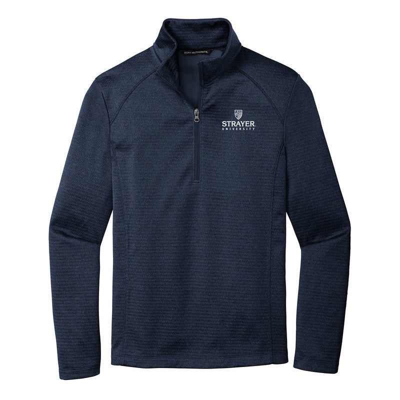 Port Authority Diamond Heather Fleece 1/4-Zip Pullover