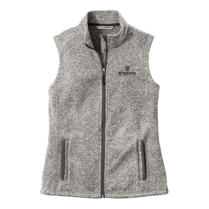 Port Authority Ladies Sweater Fleece Vest