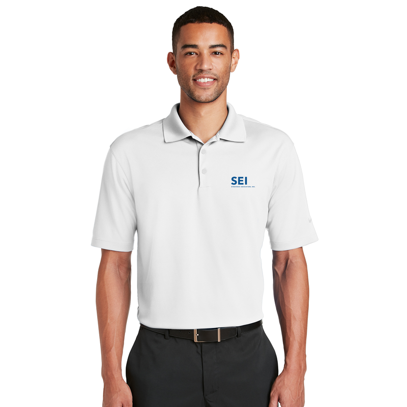 SEI - Nike Dri-FIT Micro Pique Polo - White