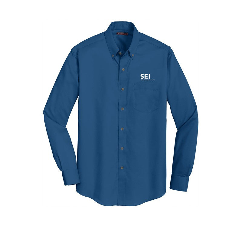 SEI - Red House Non-Iron Twill Shirt - Blue Horizon