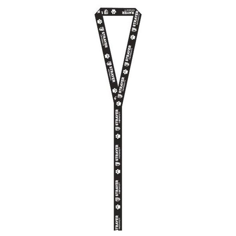 STRAYER 1" Wide Premium Pet Leash - Black