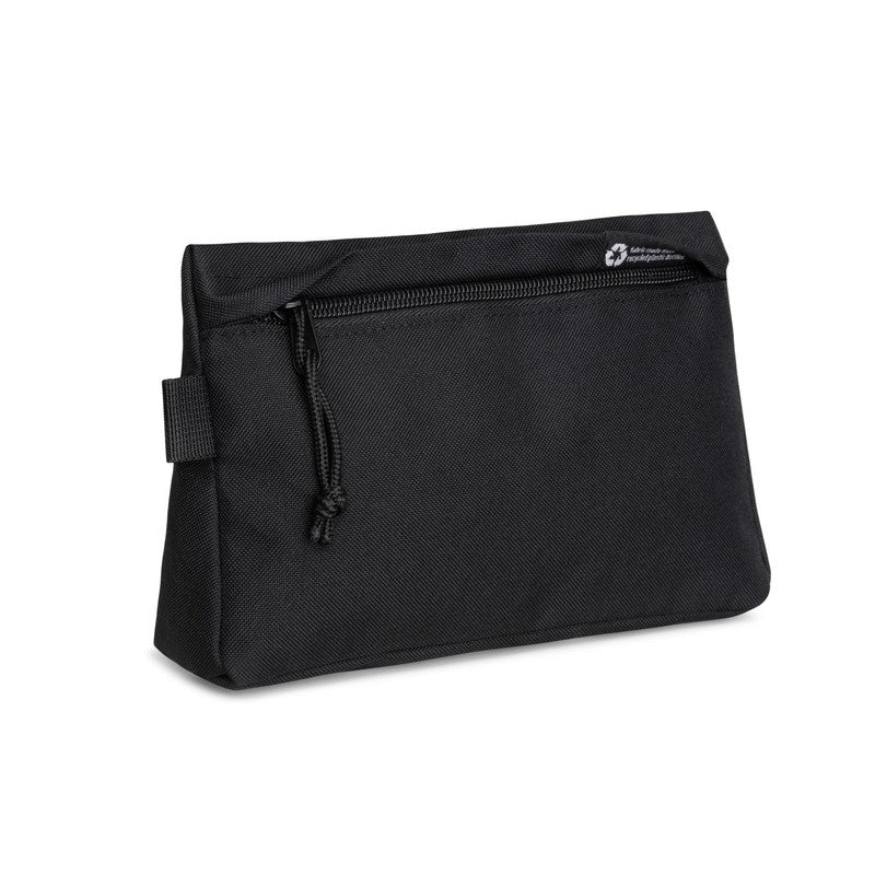 NEW STRAYER Renew rPET Zippered Pouch - Black