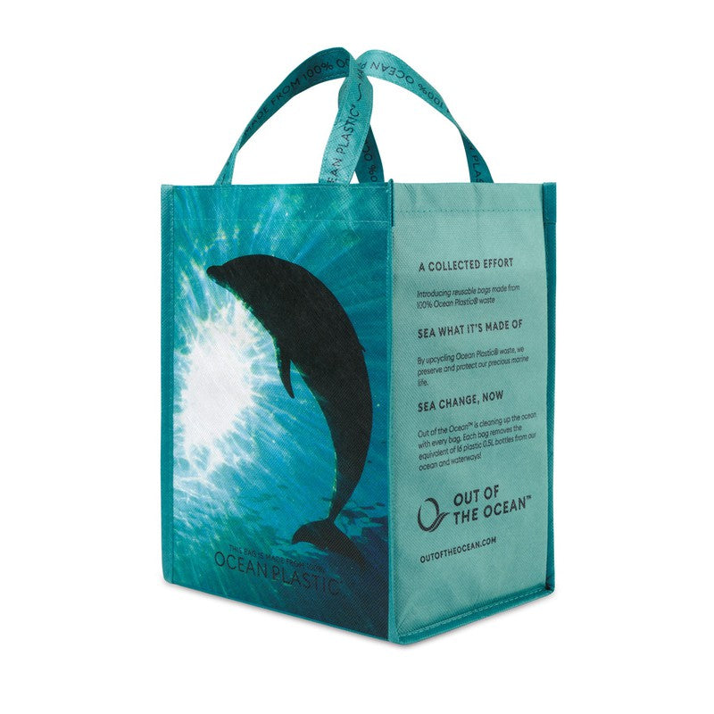 NEW STRAYER Out of the Ocean® Reusable Lunch Shopper - SEAFOAM