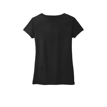 NEW STRAYER District ® Women’s Re-Tee ® V-Neck - Black