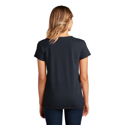 NEW STRAYER District ® Women’s Re-Tee ® V-Neck - True Navy