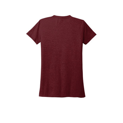 NEW STRAYER Allmade® Women’s Tri-Blend Tee - Vino Red