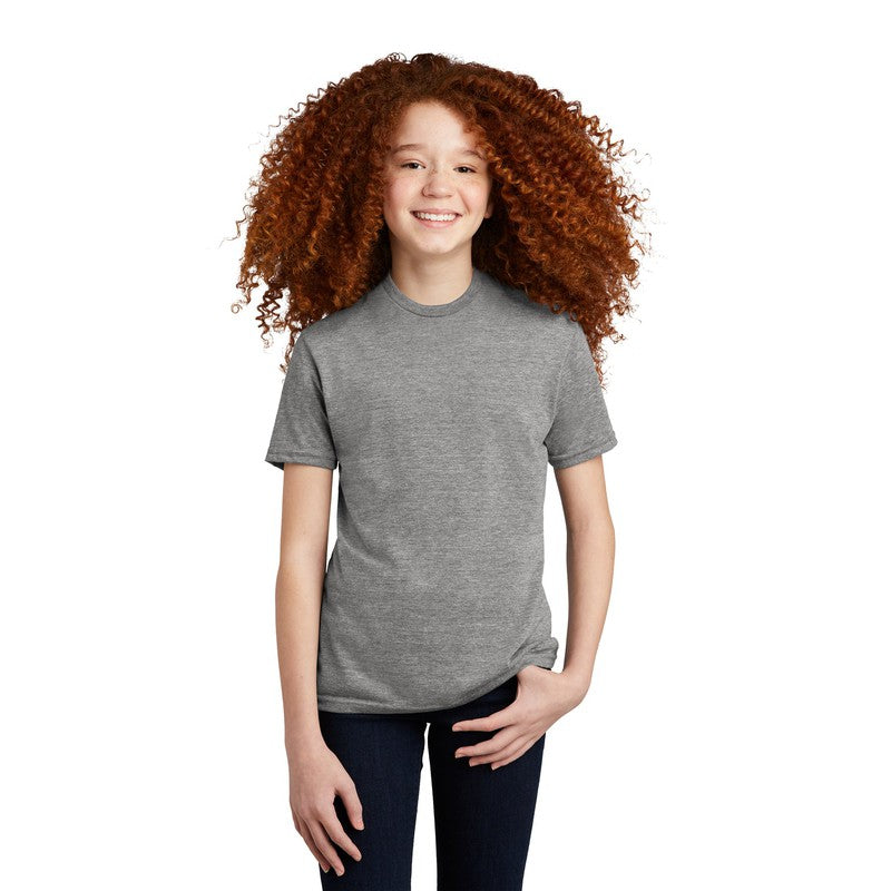 STRAYER Allmade® Youth Tri-Blend Tee -  Aluminum Grey
