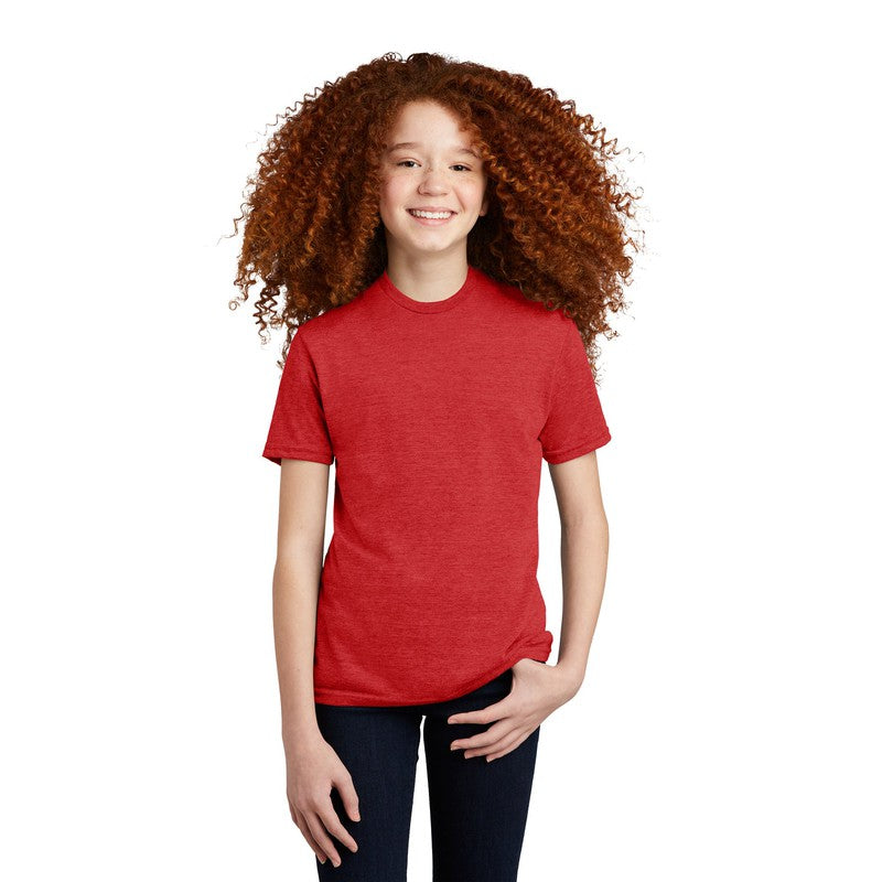 STRAYER Allmade® Youth Tri-Blend Tee -  Rise Up Red