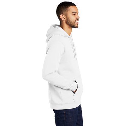 NEW STRAYER Nike Club Fleece Pullover Hoodie - WHITE