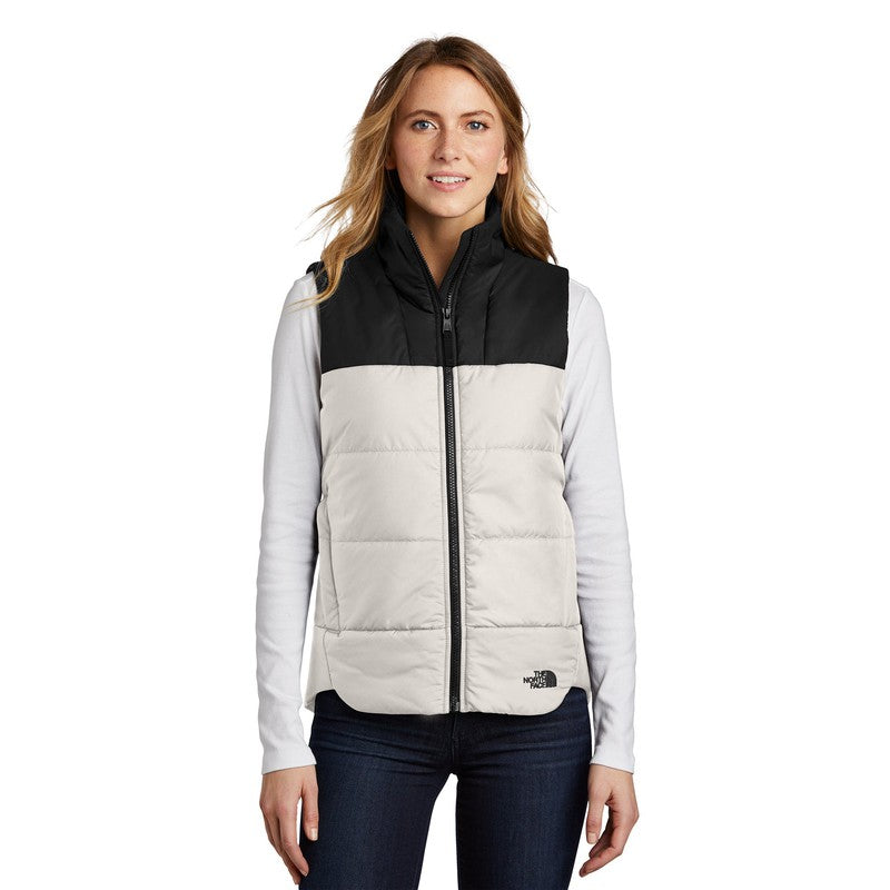 STRAYER The North Face® Ladies Everyday Insulated Vest - Vintage White