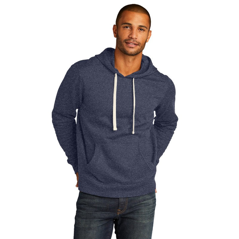 NEW STRAYER District® Re-Fleece™ Hoodie - Heathered Navy