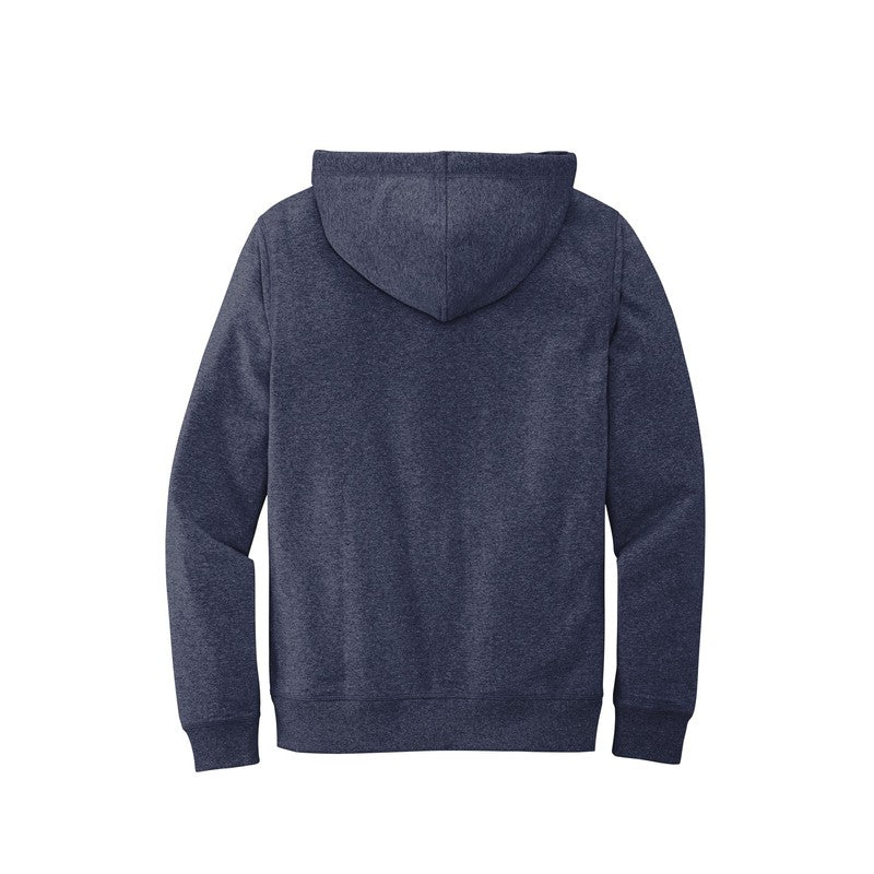 NEW STRAYER District® Re-Fleece™ Hoodie - Heathered Navy