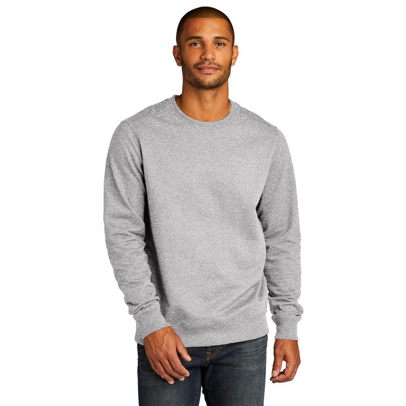 STRAYER District® Re-Fleece™ Crew - Light Heather Grey