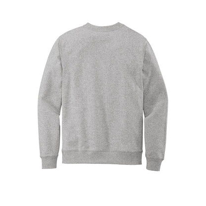 NEW STRAYER District® Re-Fleece™ Crew - Light Heather Grey