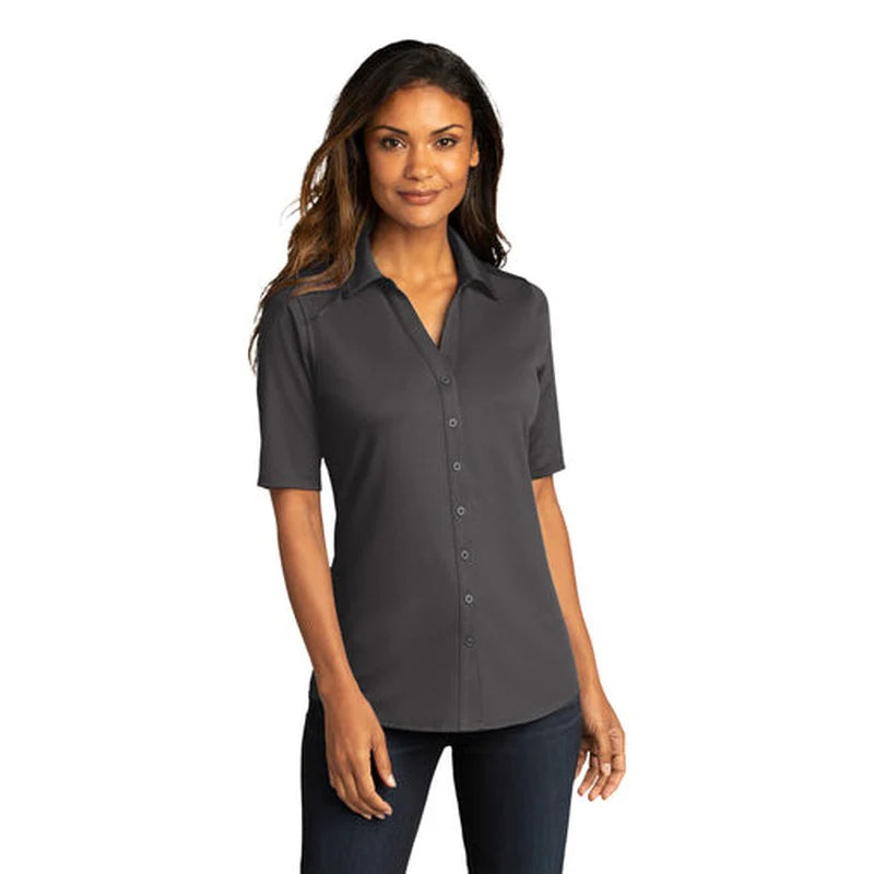 NEW JWMI - Port Authority® Ladies City Stretch Top - Graphite