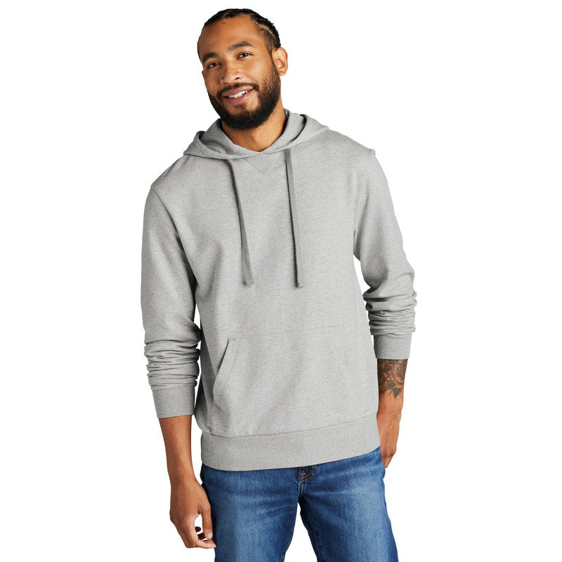 STRAYER Allmade® Unisex Organic French Terry Pullover Hoodie - Granite Grey Heather