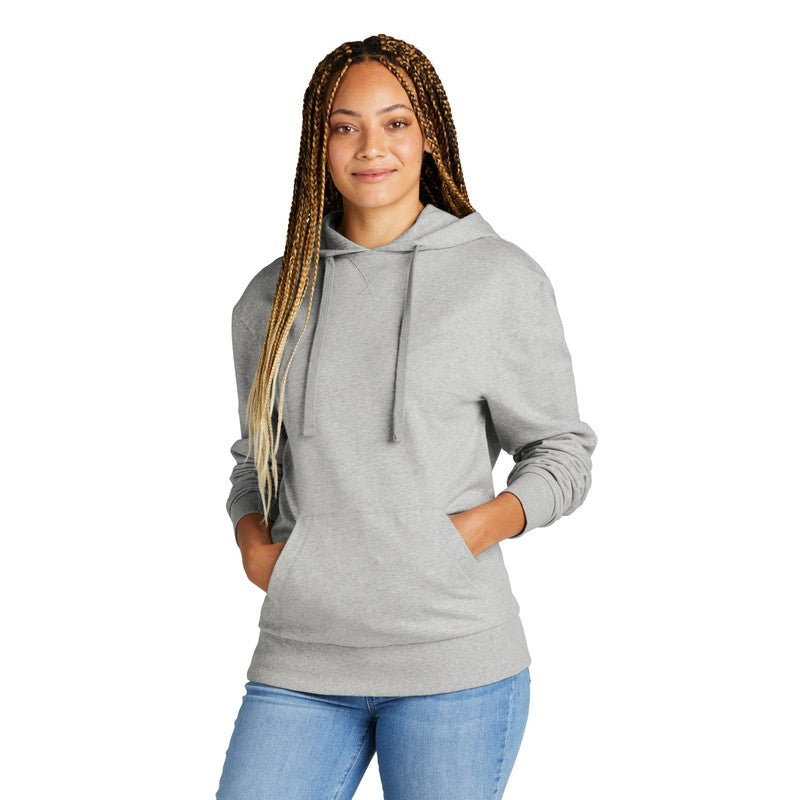 STRAYER Allmade® Unisex Organic French Terry Pullover Hoodie - Granite Grey Heather