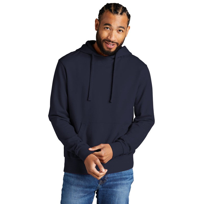 STRAYER Allmade® Unisex Organic French Terry Pullover Hoodie - BLACK