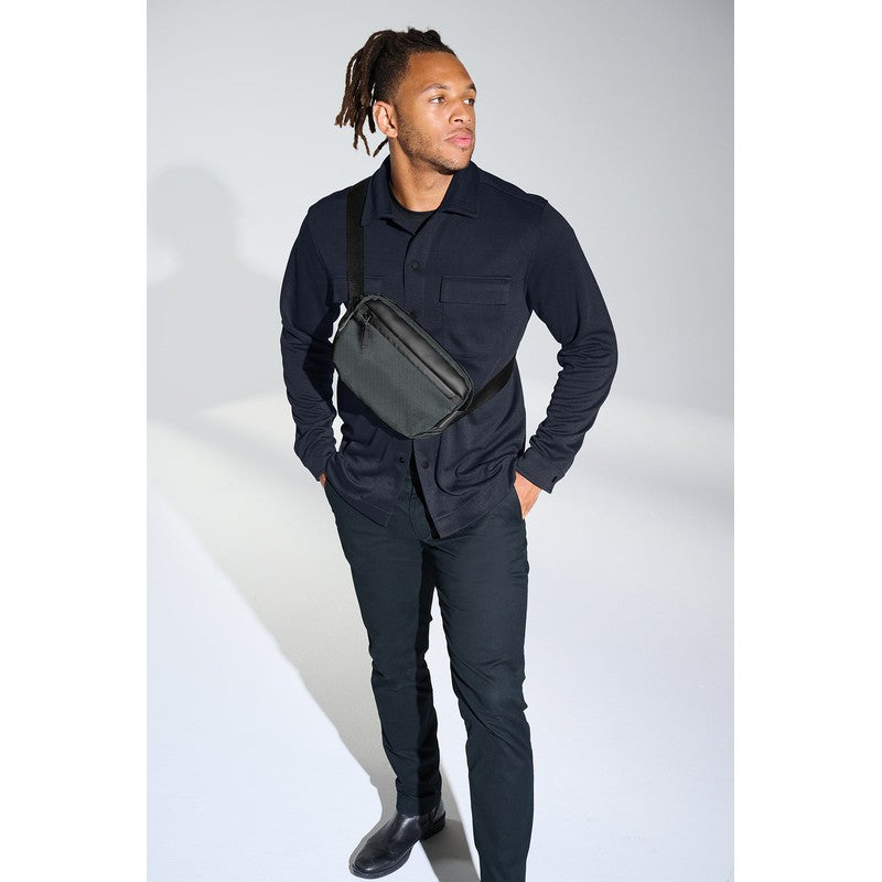 STRAYER Mercer+Mettle™ Crossbody Pack - BLACK