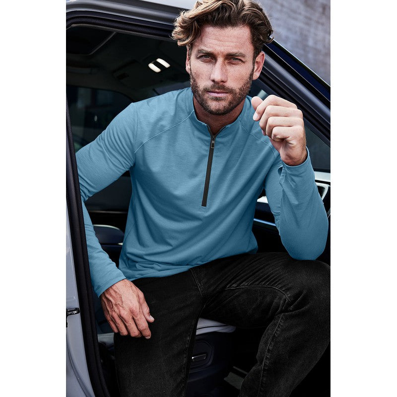 STRAYER OGIO® Motion 1/4-Zip - Blue Mist