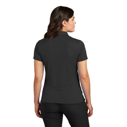 NEW STRAYER Nike Ladies Victory Solid Polo - Black